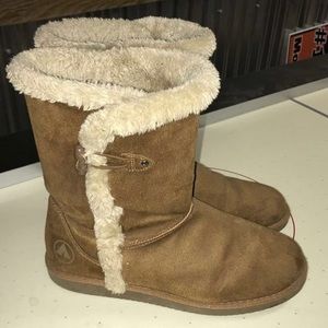 Fuzzy boots